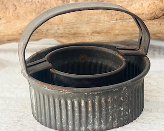 Frankreich* Cottage* wunderschöne uralte Ausstechform *Ausstecher Plätzchen Blech *Backform Kuchenform* No 1