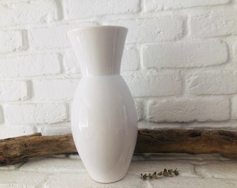 Shabby*vase d'une beauté intemporelle*blanc*céramique*grand