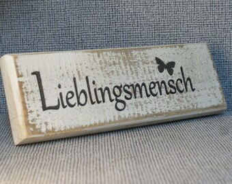 Lieblingsmensch, shabby chic