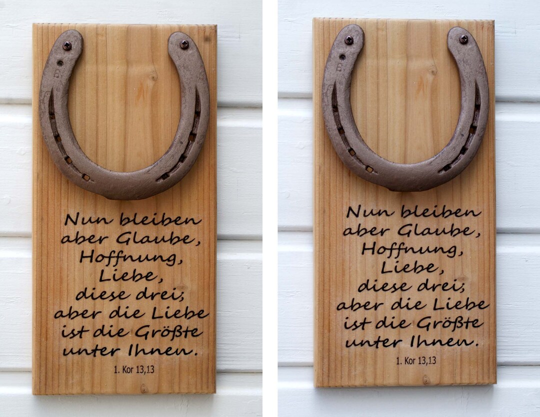 Hufeisen zur HOCHZEIT personalisierbarer Glücksbringer als Etsy.de
