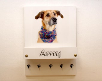 Dog wardrobe, linen wardrobe XL with personal photo and name, personalized, individual, unique