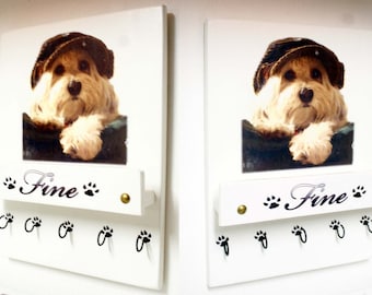Cadeau pour chien, garde-robe en laisse XL avec photo personnelle et nom