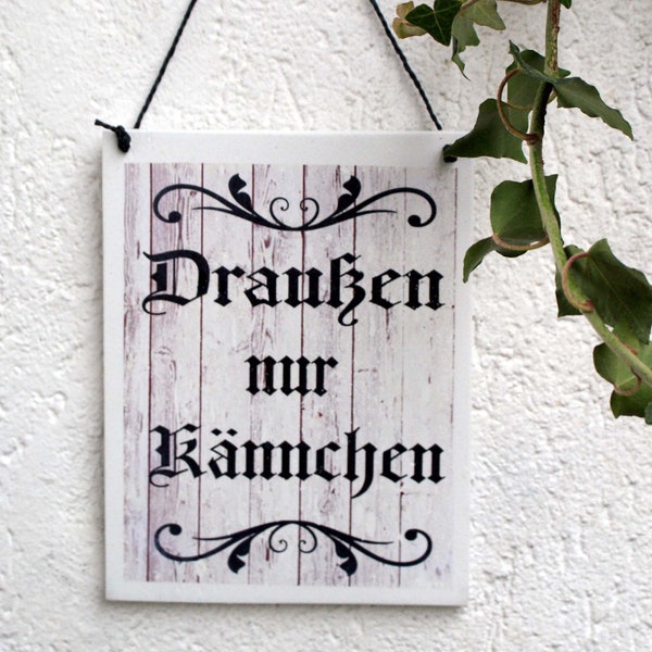 Draußen nur Kännchen, shabby chic, Gartendekoration, Kaffee, Cafe