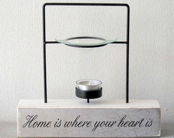 Duftlampe Home is where your heart is