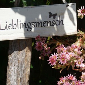 Holzschild Lieblingsmensch, shabby chic, Geschenk für Lieblingsmensch afbeelding 6