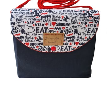 Shoulder bag for the Habersack - Snoopy