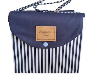 Shoulder bag for the Habersack - stripes