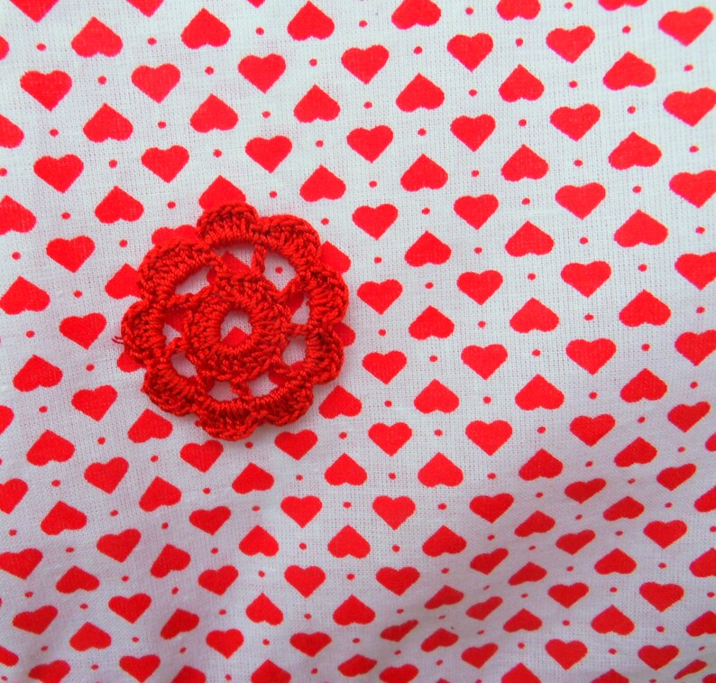 Einschulung Herz rot weiß Prinzessin Mädchenkleid Herzen Bild 3