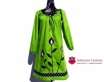 Dress hanger flower dress long sleeve Dress