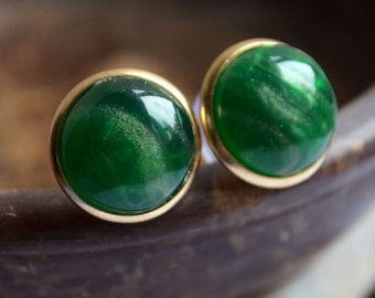 Studs - GoldGreen (14 mm)