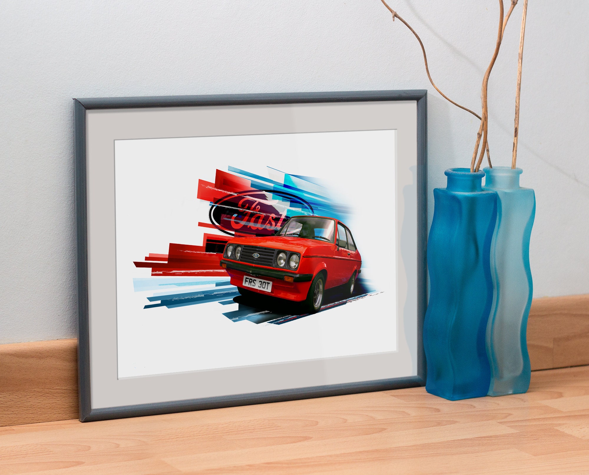 SIZE A4 FORD ESCORT RS2000 CAR ART PRINT PICTURE PERSONALISE IT! SIZE A4 FORD ESCORT RS2000 CAR ART PRINT PICTURE PERSONALISE IT!