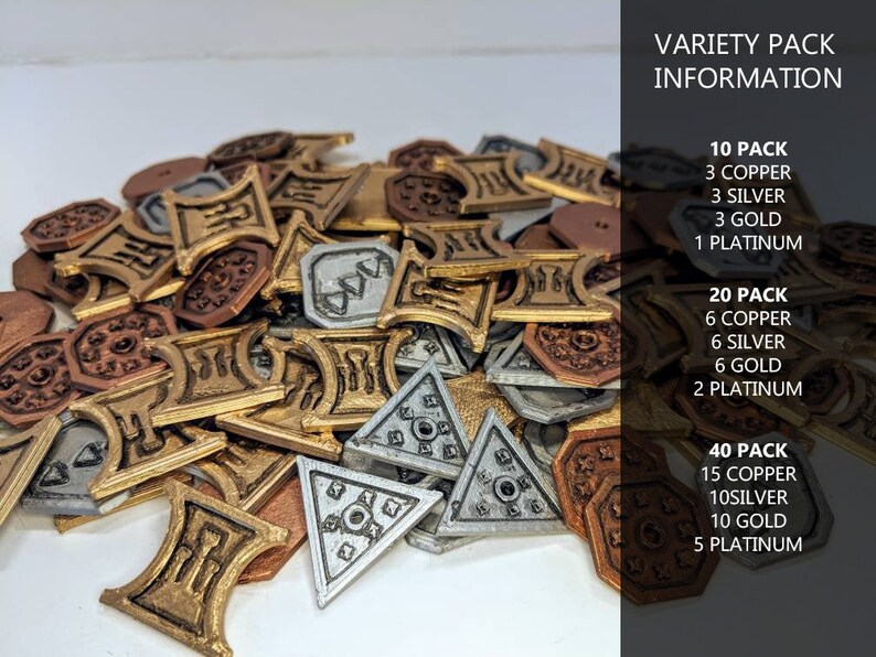 Dungeons & Dragons Coins Etsy