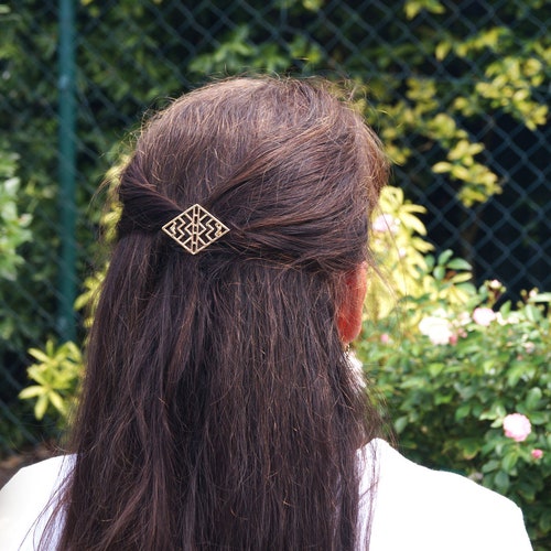 Haarspange Hair Claw Barrette Haarschmuck Strass Metall silver plated Haarspange Hair Claw Barrette Haarschmuck Strass Metall silver plated