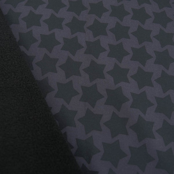 Staaars Softshell von Farbenmix -schwarz- 0,5 m