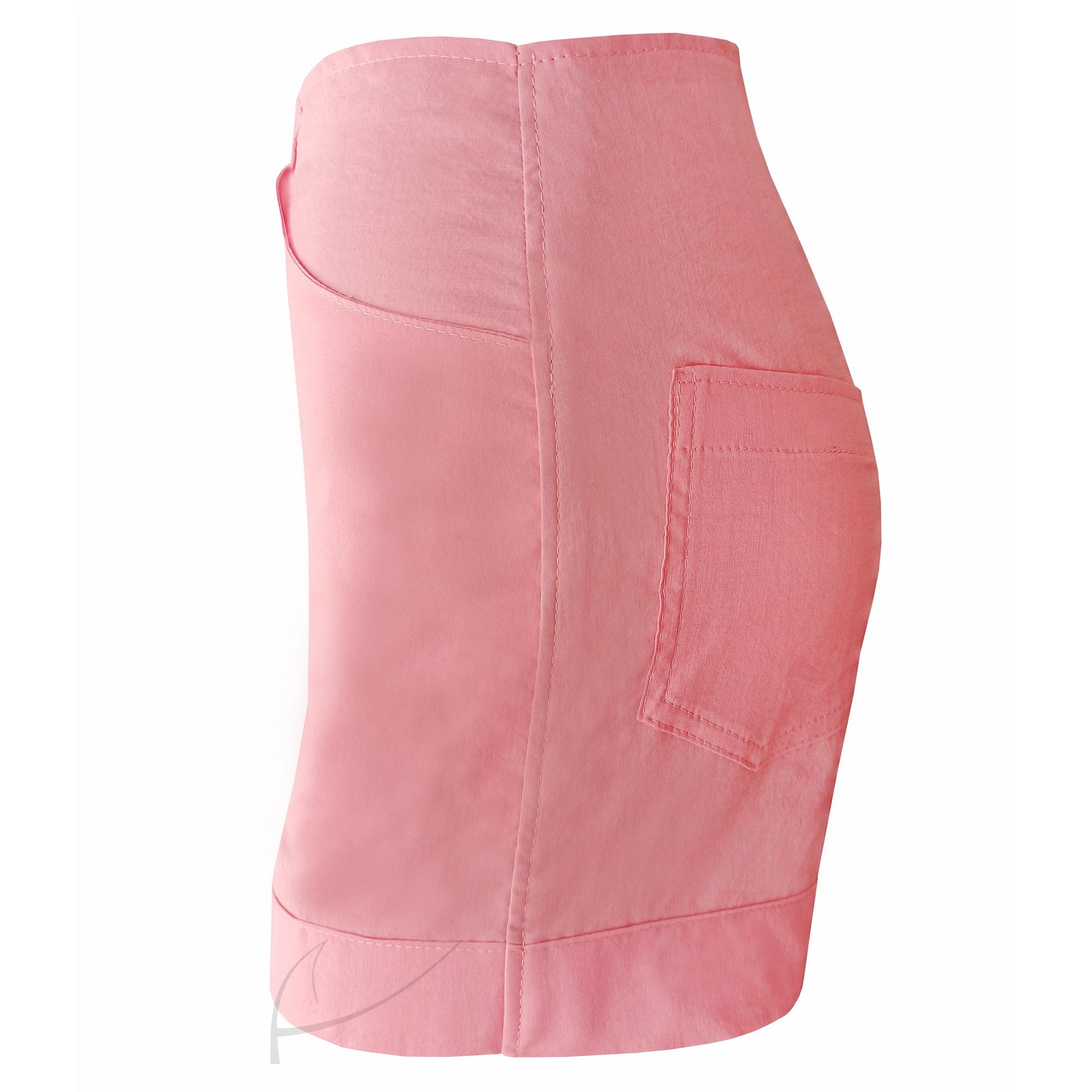 High Waist Mama Boyshort-Rose Pink