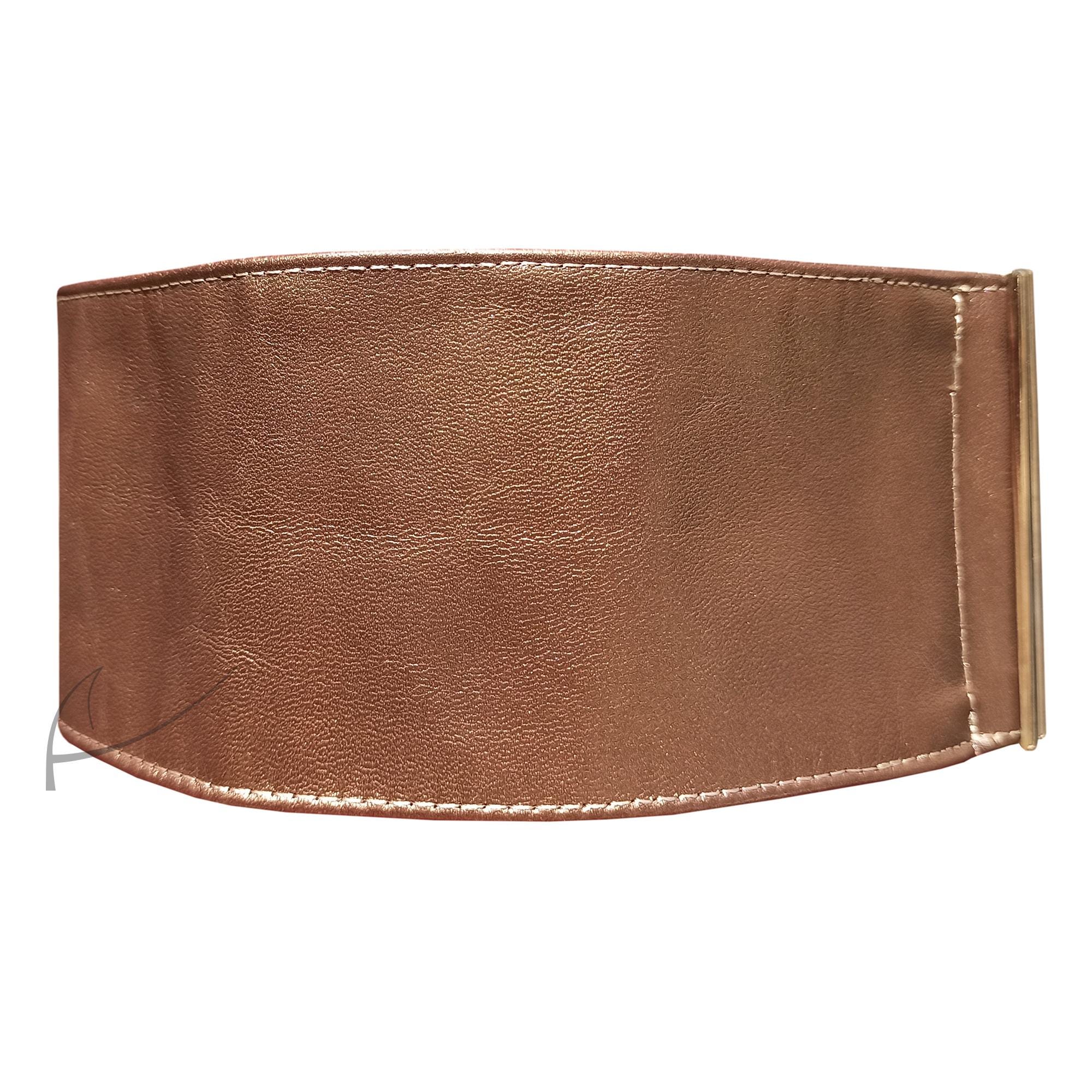 8394 Women Genuine Leather Tie Belt Golden Buckle Double Strap Belts Buy Tie Belt With Knot Natural Leather Gold Buckle  main image 3
