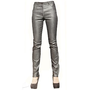 Silver jeans image 1