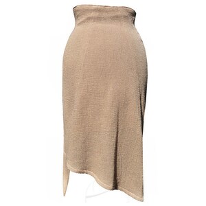 Asymmetric skirt with panel image 2