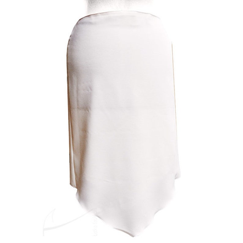 White skirt envelope design image 2