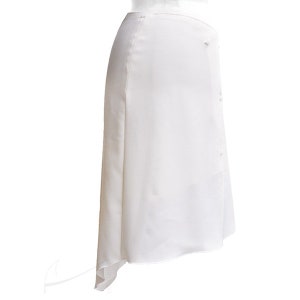 White skirt envelope design image 3
