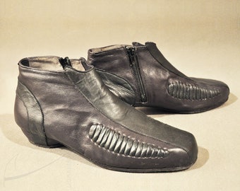 Bugatti-style man's leather boots
