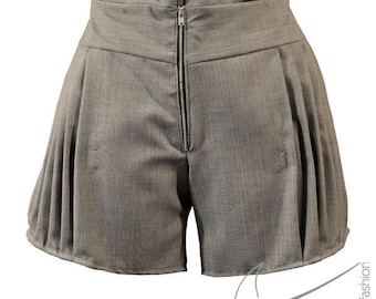 Grey Texture- shorts