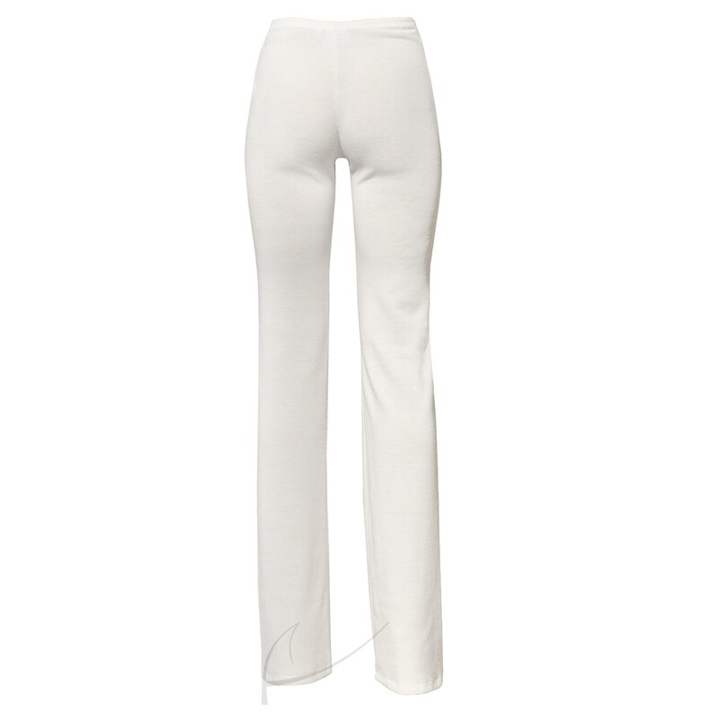 Knitted white pants image 4