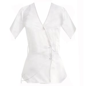 White Asymmetric Tunic