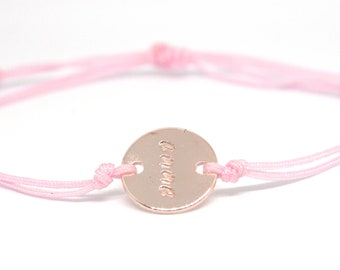 Armband MyName in Roségold