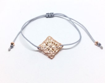 Armband „MissFiligree“ in Roségold