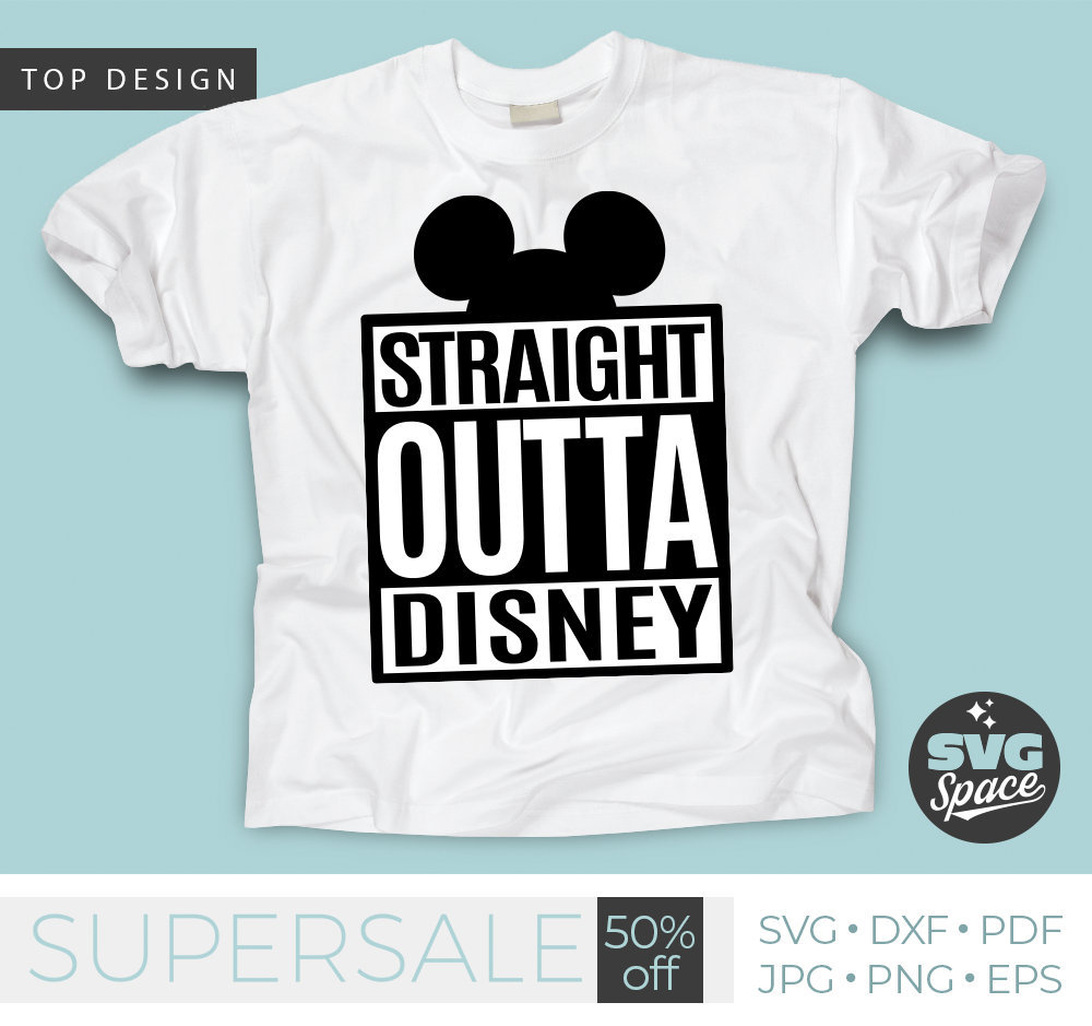 Download Disneyland Trip Svg Straight Outta Disney Svg Boy T-shirt ...