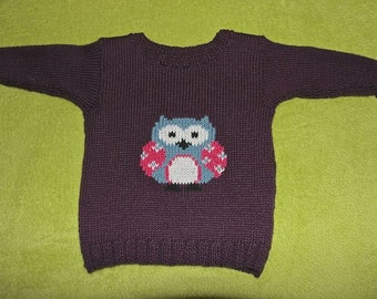 Baby sweater Brigitte size 80/86 cm / ready to ship