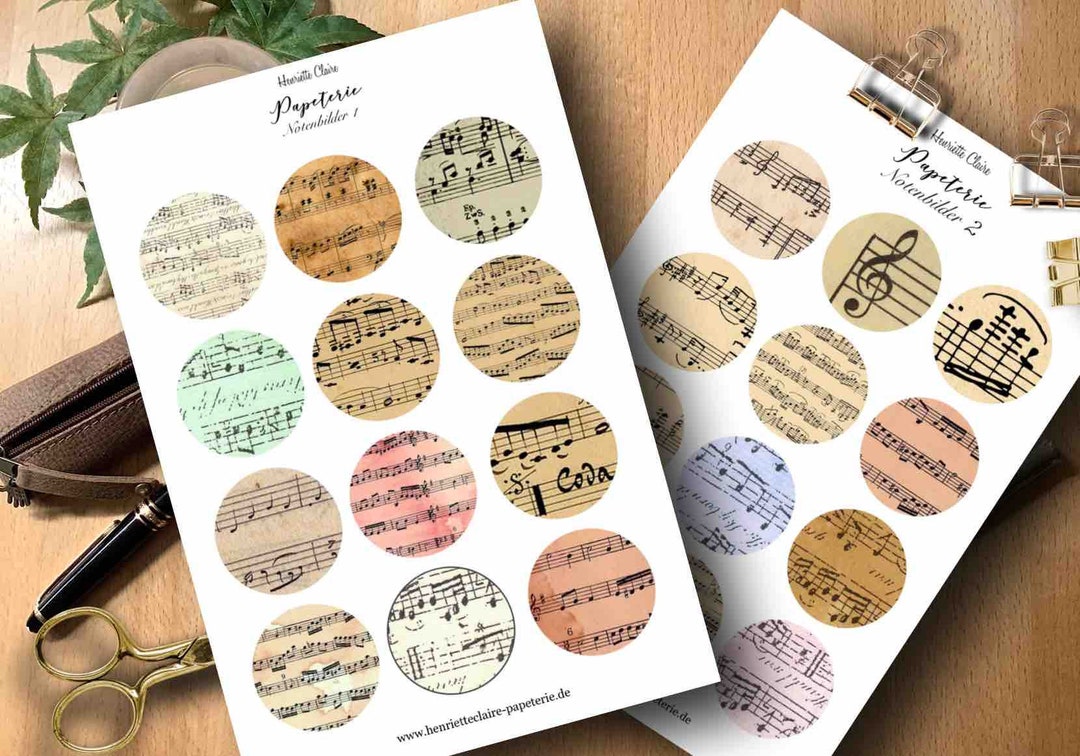 Orecchini A Cerchio Ispirati Alla Musica MYOSPARK - Regalo Per Fan E Amanti Della Musica, In Acciaio Inox