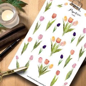 Aufkleber Tulpen