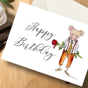 Letter card Princess Happy Birthday image 2