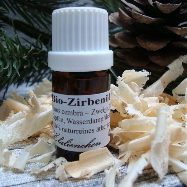 Bio Zirbenöl 5ml 100% naturrein Zirbelöl Zirbe