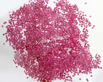 AAA Rubin Rund Facettierte Größe 2 MM-2.50 MM-3 MM Natürliche Rubin Runde Facettierte Größe Lose Edelstein-Großhandels-Lot kalibriert