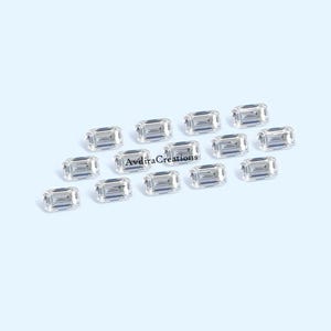 AAA Moissanite Octagon Cut Faceted Size 8X10MM-9X11MM-10X12MM-10X14MM Moissanite Octagon D Color Loose Gemstone Jewelry Making WholesaleLot