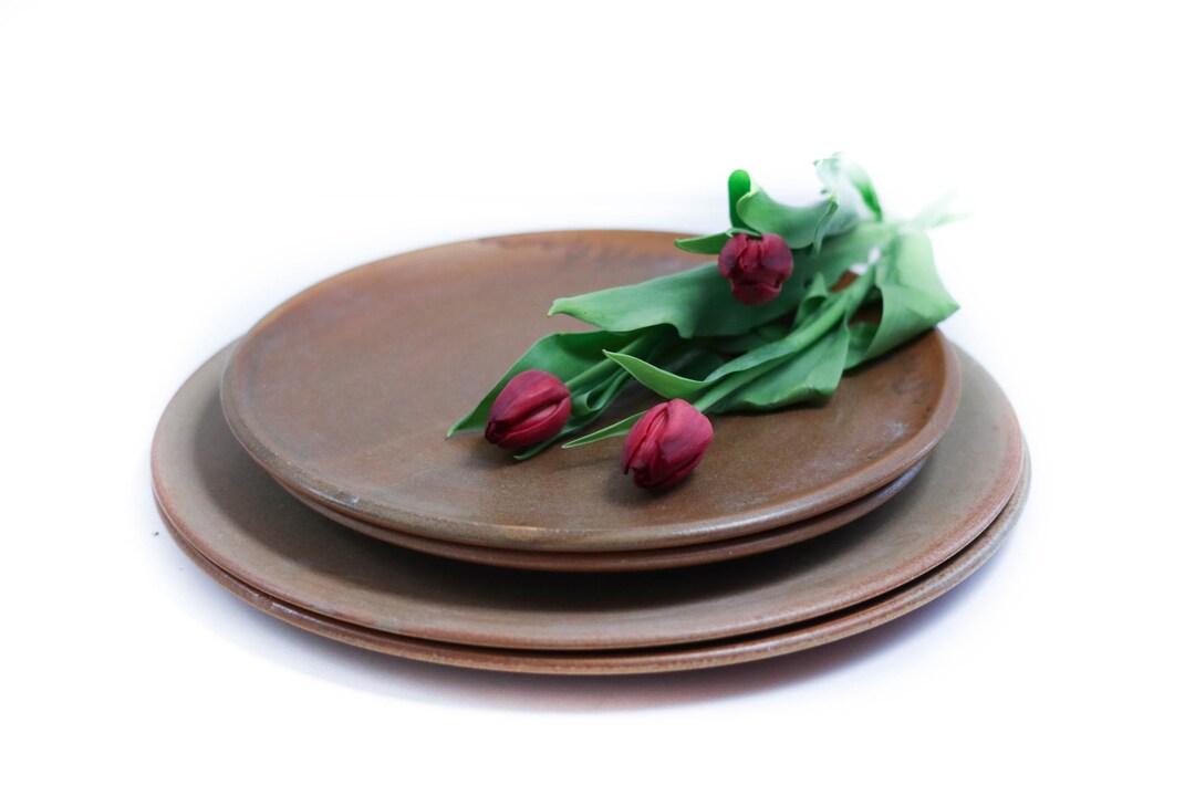 Vintage Ceramic Plate Serving Plate Large Breakfast Plate Etsy