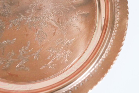 Vintage Kupfer Und Eamel Change Und Keys Platebowl Wohndekor Haus