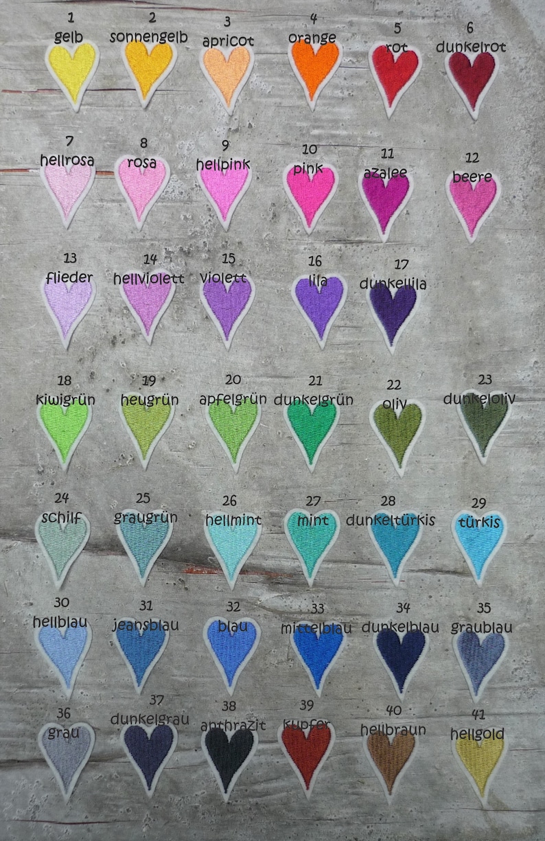 Star patch/application color selection image 2