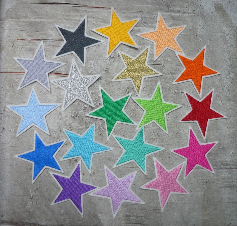 Star patch/application color selection image 1