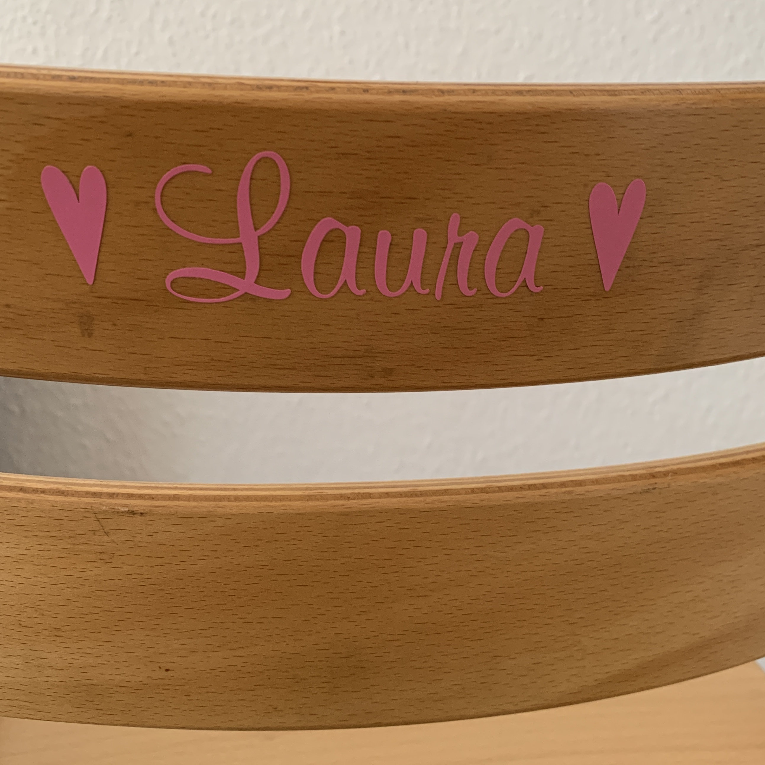 High Chair Stickers Stickers With Names Different Colors Etsy UK