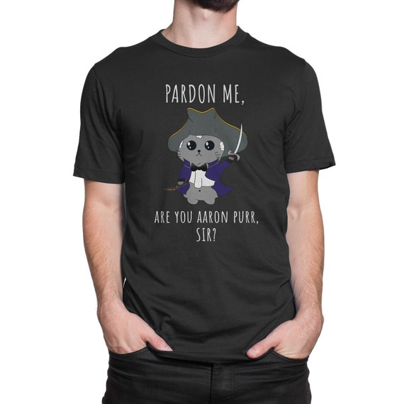 The Hamilton Cat T-Shirt Hamilton T Shirt Men The Hamilton Cat T-Shirt Hamilton T Shirt Men
