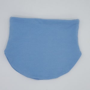 Schal für Kinder blau hellblau gestreift, Babyschal Bild 5