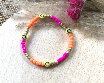 Bracelet Neon Smile | Smiley