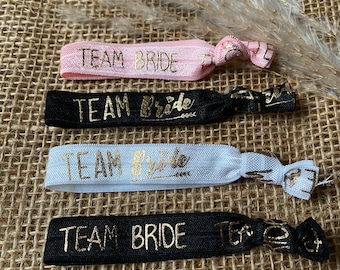 Elastic Band Bracelet Team Bride | Bride | Bridesmaid | Hen night