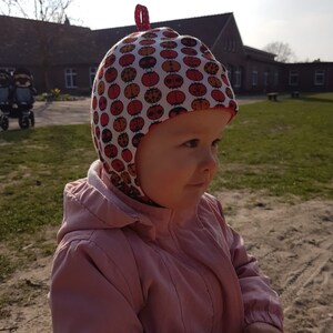 Casquette Marinchen avec queue, avec coccinelle et rouge, casquette de transition. image 7