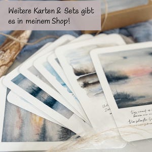 Carte avec citation GREENTREE // Ne pense pas si souvent à ce qui te manque, ... // Carte postale imprimée A6 // avec ou sans enveloppe image 4