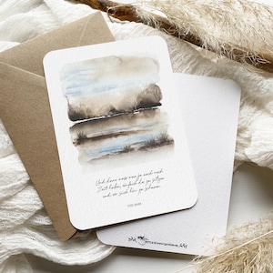 Spruchkarte BROWNSEA // Und dann muss man ja auch noch …  // Kunstdruck-Postkarte A6 // mit oder ohne Kuvert